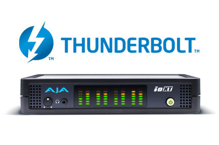 AJA Io XT With Thunderbolt Technology Is Now Available