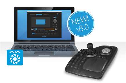 AJA Brings New Features to The RovoCam Camera System  with RovoControl 3.0 Software 