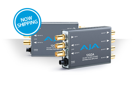 AJA Releases 12GDA Mini-Converter 