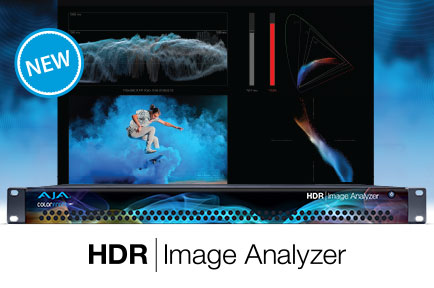 AJA Launches HDR Image Analyzer at IBC 2018