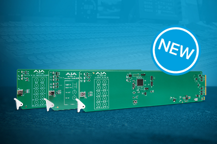 AJA Releases New openGear® Rackframe Cards with DashBoard Support at NAB 2019