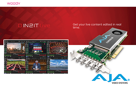 Woody Technologies’ IN2IT Live Advances Remote Ingest with Help from AJA I/O Technology