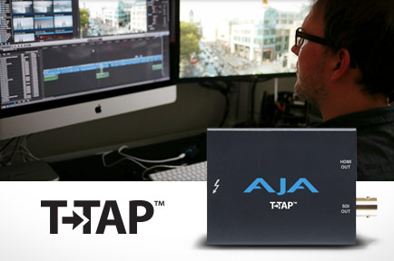 Danni Lowinski Editor Leverages AJA T-TAP™ for Flexible HD Monitoring with Apple® Final Cut Pro® X