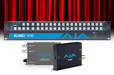 AJA’s KUMO 1616 Router and T-TAP Help DIT Sam Petrov Deliver Color Accurate Picture On-Set