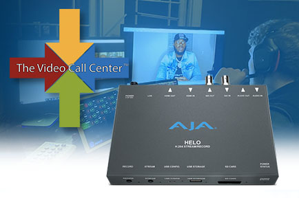The Video Call Center Redefines Live Video Remotes with AJA HELO and ROI
