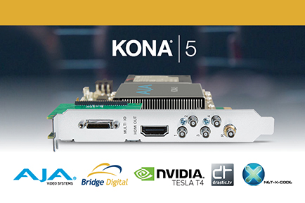 Bridge Digital Realizes New 4K HEVC Encoding Solution with AJA KONA 5
