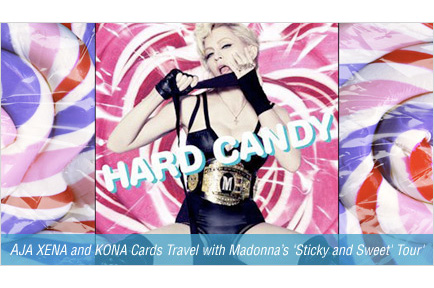 AJA XENA and KONA Cards Travel with Madonna's 'Sticky and Sweet' Tour