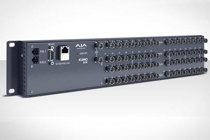 AJA Introduces KUMO 3232 Compact SDI Router at IBC 2012