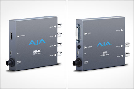AJA Launches New Mini-Converters at NAB 2013